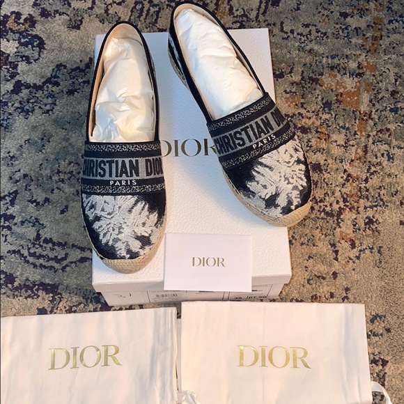 Host pick Dior Granville Espadrilles - Denim Blue - Picture 4 of 8